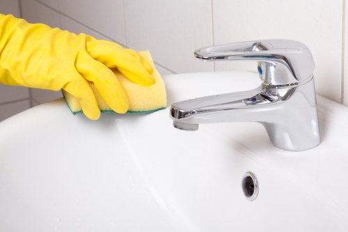 Inspection of hidden pet stains in Kensington home