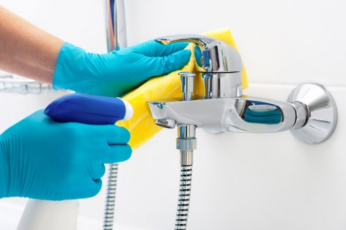 Professional carpet cleaning equipment used in Kensington